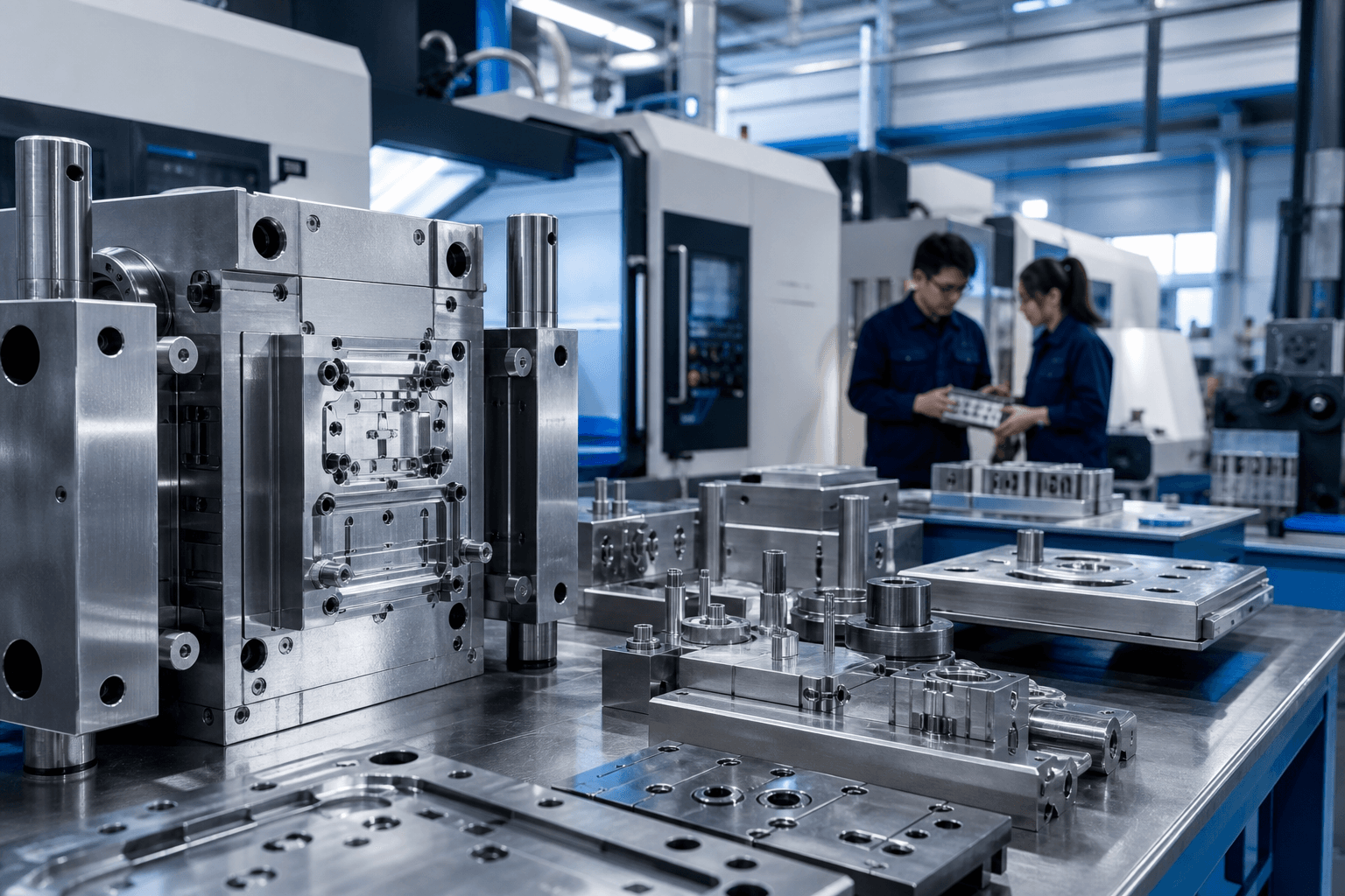 DongXin mold manufacturing workshop