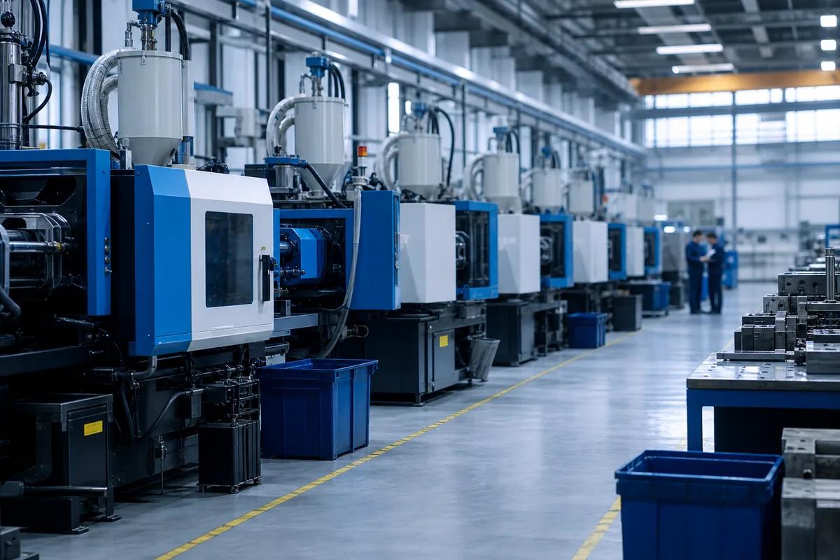 DongXin plastic manufacturing factory workshop