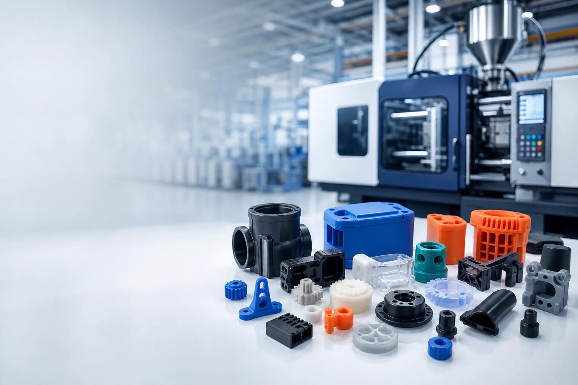 Precision molded plastic parts and injection molding solutions