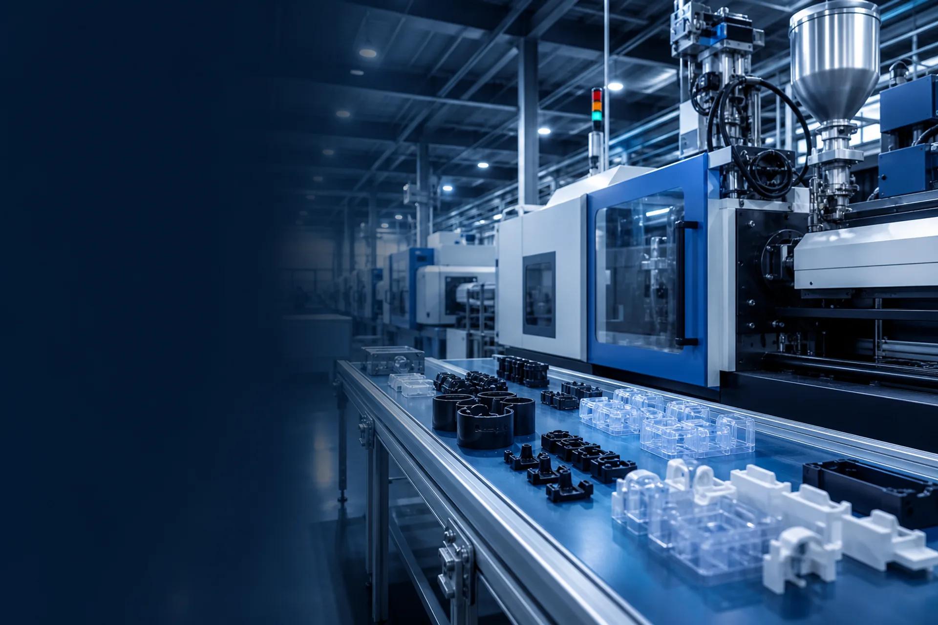 DongXin injection molding factory production line
