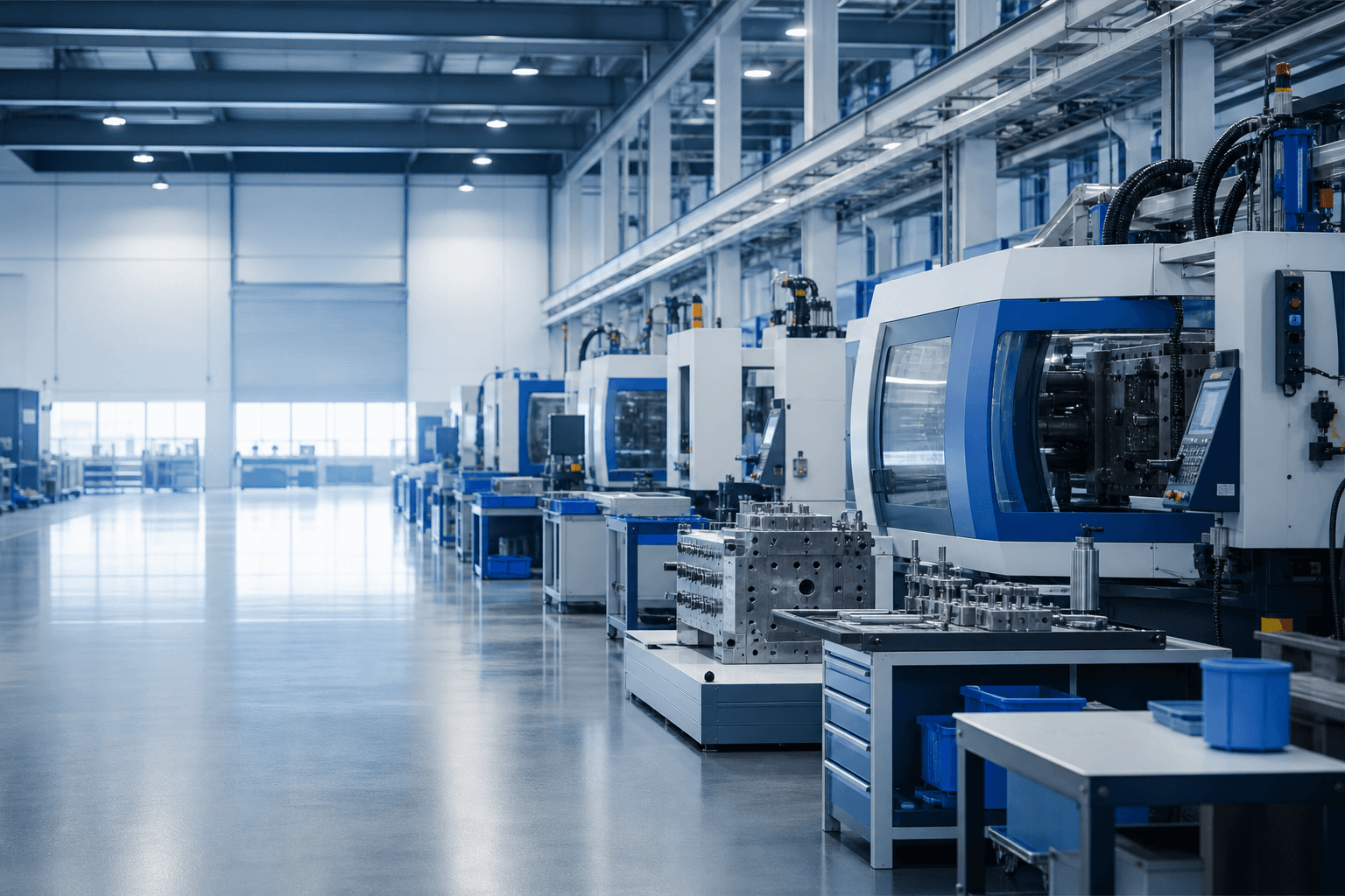 Production capability and quality support for custom molding projects banner