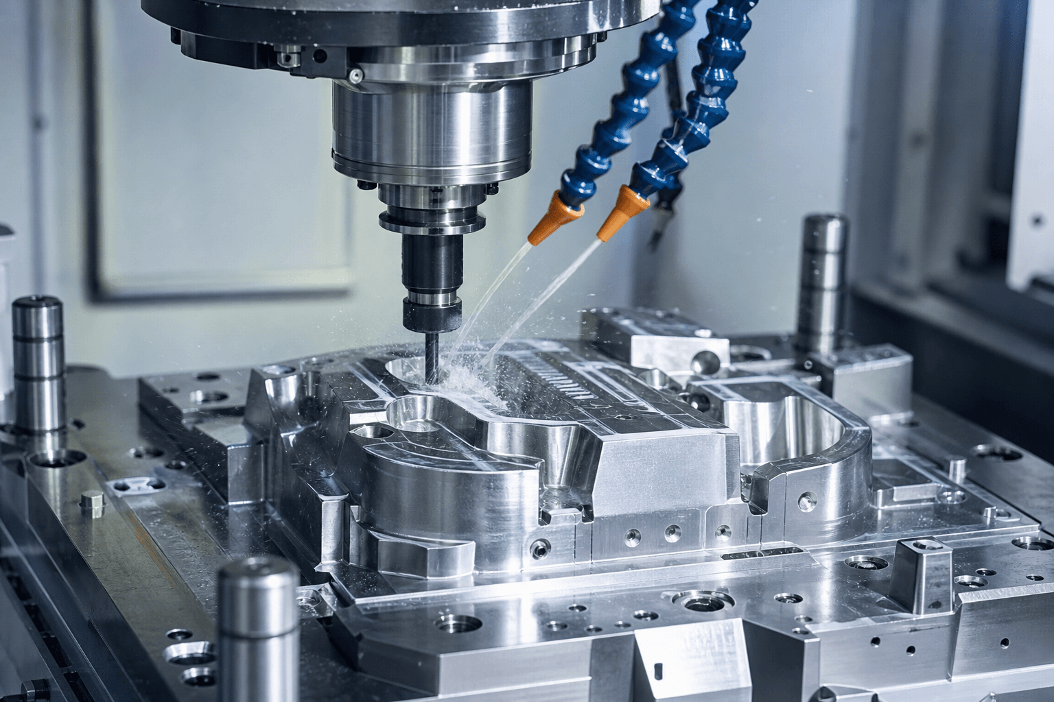 CNC machining for precision injection mold manufacturing