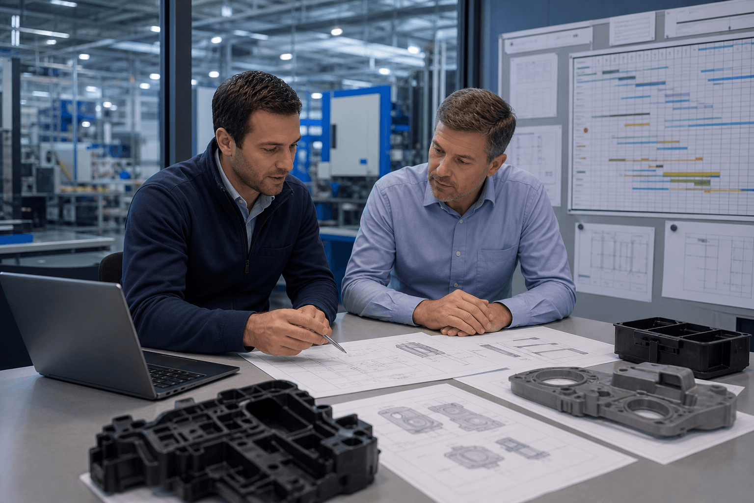 Manufacturing project delivery planning and coordination